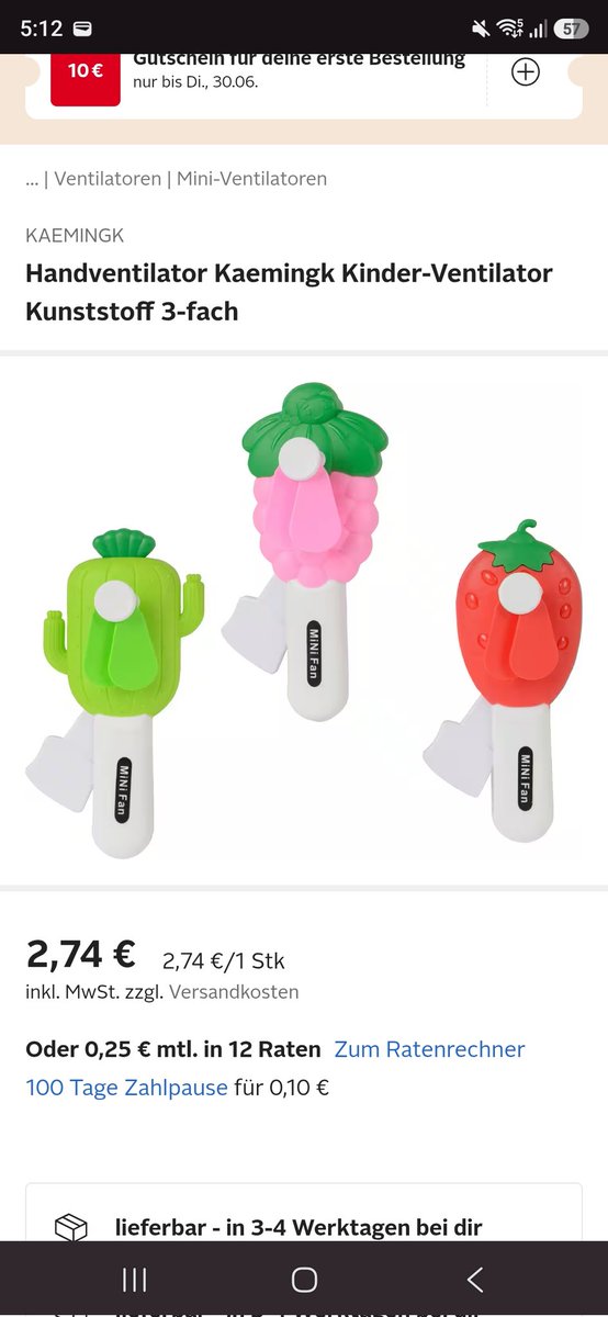 rnillic's tweet photo. @jiminsfaith Okay so obviously this sucks, but!!! I recently found a non-electric type of fan at Woolworth, where you have to manually press a button to get it to spin, but its really powerful!! You can get them online too. I think this might be a great workaround! https://t.co/nT0mXXcxdq