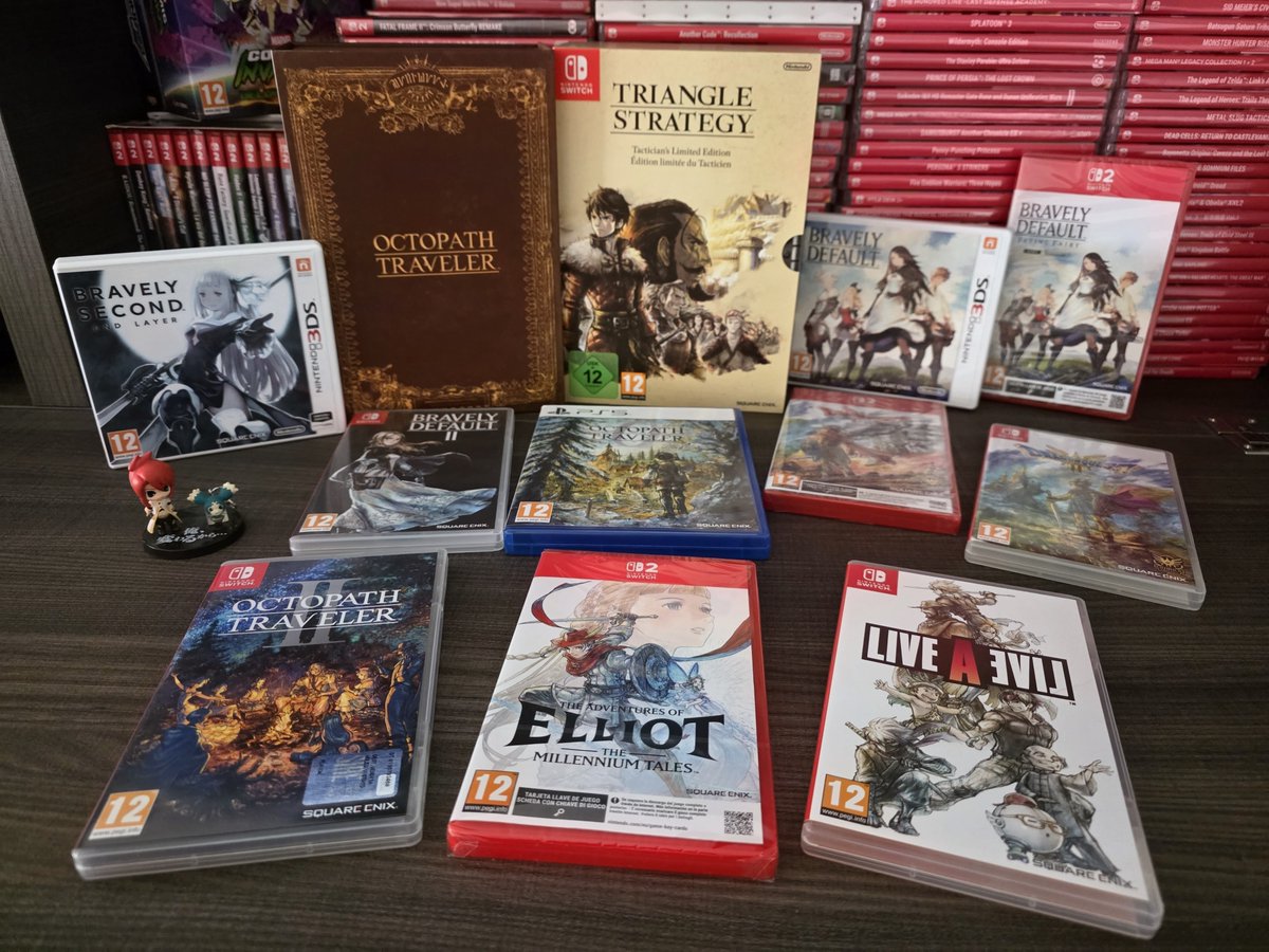 Isimo771's tweet photo. Me gustan todos los juegos del Team Asano. A falta de jugar The Adventures of Elliot, mi favorito indiscutible es Octopath Traveller 0, seguido de Bravely Default 2. Pero no hay ni siquiera un juego normalito aquí, solo rpgs de calidad. https://t.co/yAv1ala2bV