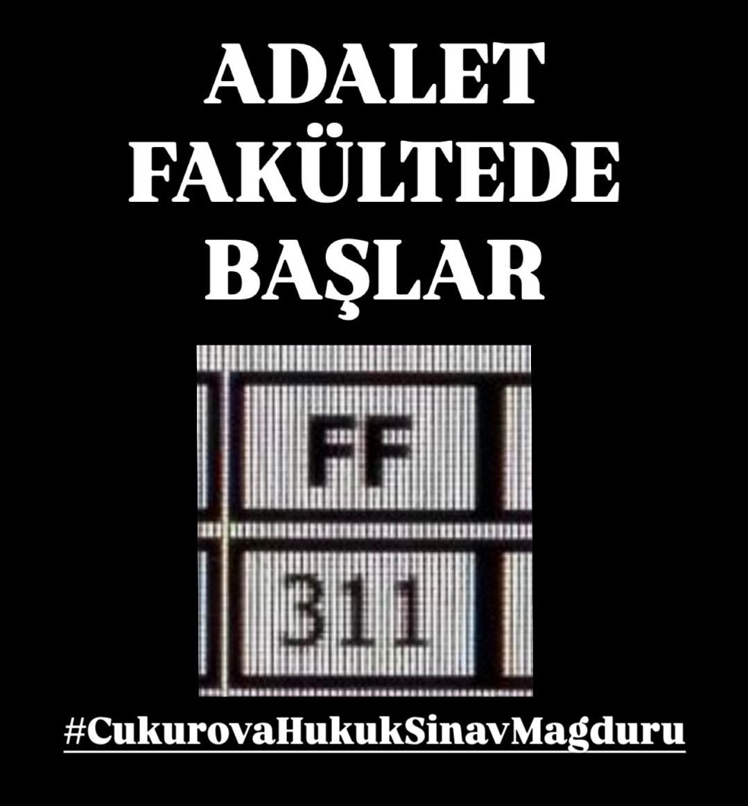 usrr9450's tweet photo. #cukurovahukuksinavmagduru fazla söze gerek yok her şey ortada çukurova hukuk öğrencileri olarak bu sistemin bizi yorduğu her şekilde ortada sadece adalet istiyoruz https://t.co/0nbFHKzHDo