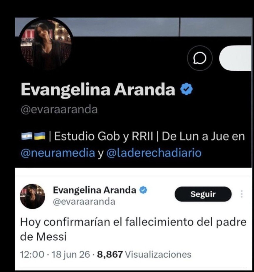 Carlos_Dimarco's tweet photo. Saludos ya se descubrió quien inició el fake https://t.co/Uj8hiSJ9Sw