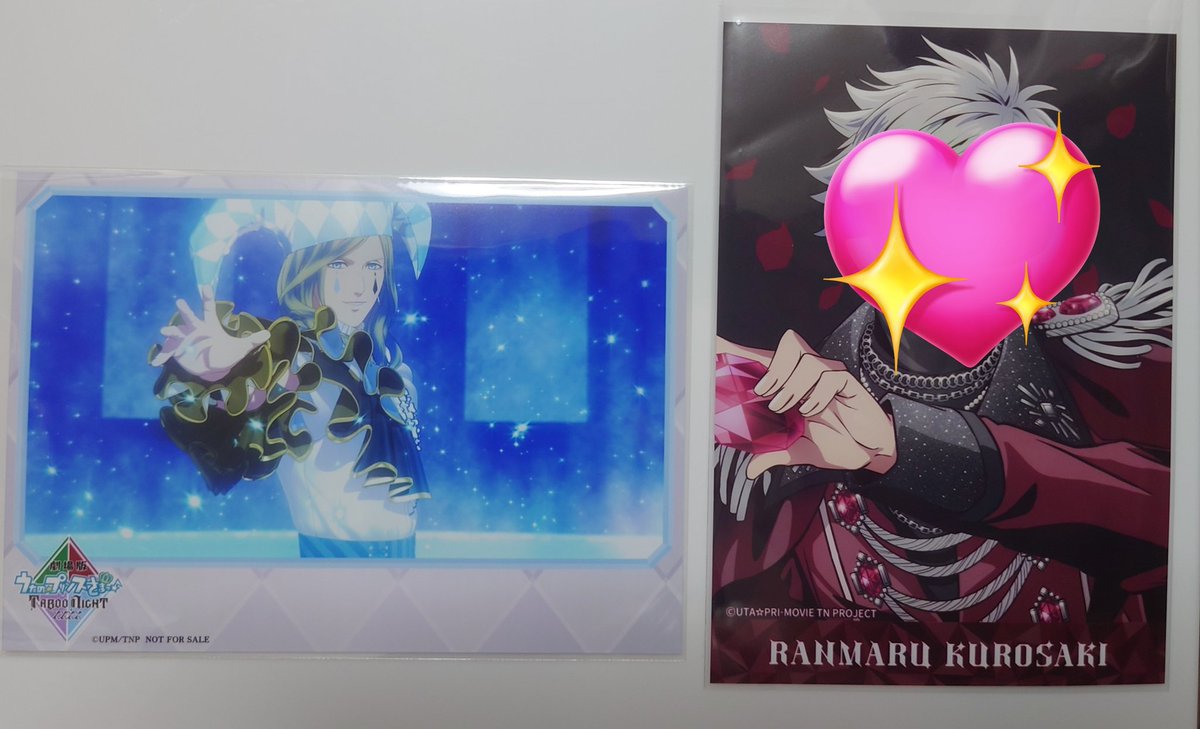 MV1kg's tweet photo. 【交換 】うたプリ カルライ 物販
(譲)
①クリカ 蘭丸カミュ
②ブロマイド CD特典 カミュ 
③メセカ CD特典 蘭丸カミュ
(求)
①嶺二藍 
②嶺二
③嶺二藍
 21日新ピカライビュ
27日新宿ディレイ 手渡し
もしくは郵送可能な方 https://t.co/lpvCpaigJq