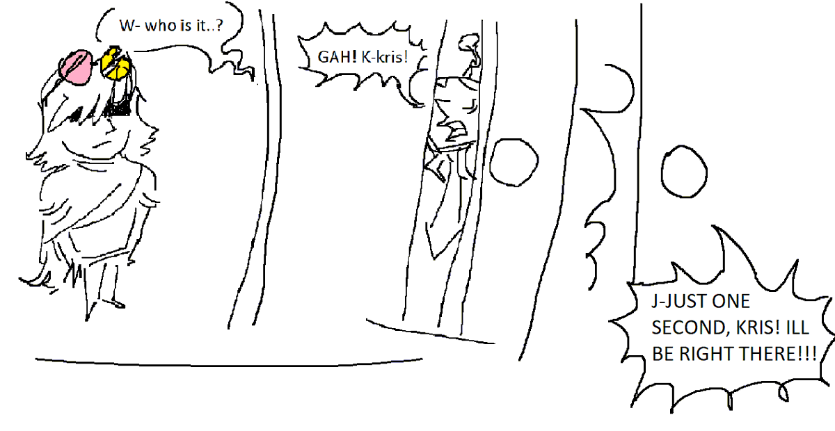 BuckCow's tweet photo. okay fine heres your damn continuation the sequel i did it on mspaint because i felt funky alright 1/3 #spamtenna https://t.co/NtPg23Nx11