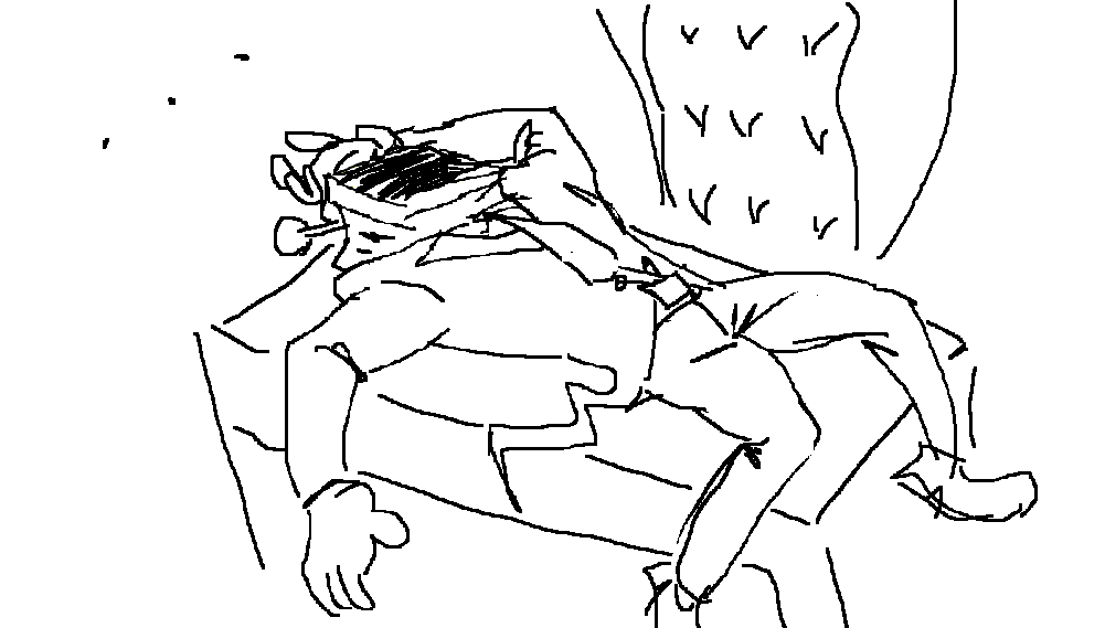 BuckCow's tweet photo. okay fine heres your damn continuation the sequel i did it on mspaint because i felt funky alright 1/3 #spamtenna https://t.co/NtPg23Nx11