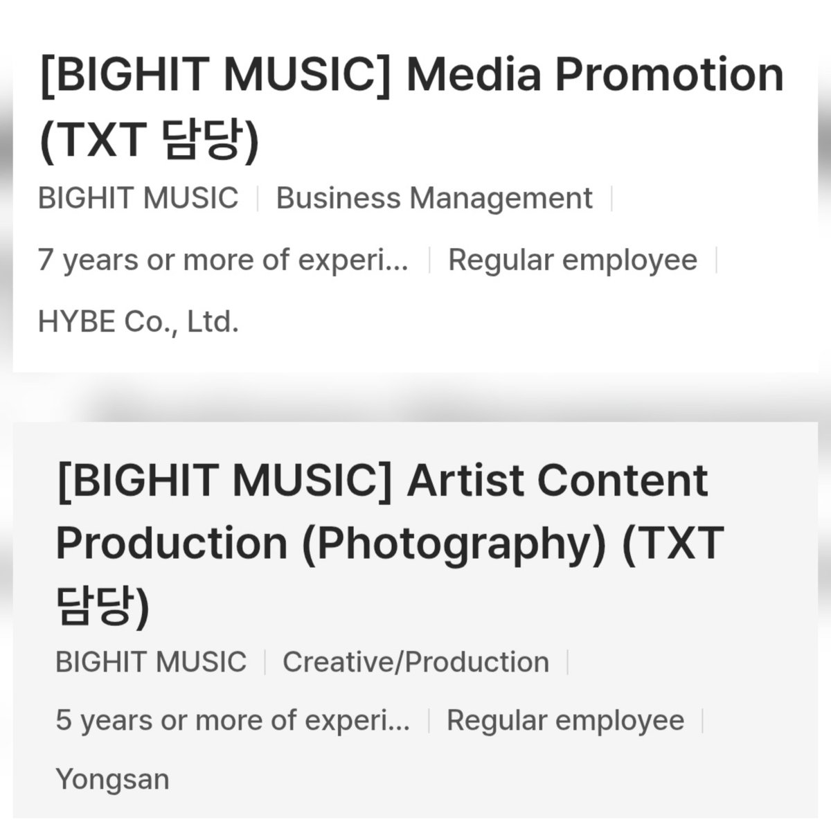 minisodetubatu's tweet photo. 📧 CURRENT JOB OPENING for TXT Team https://t.co/LUyJes2Zi7