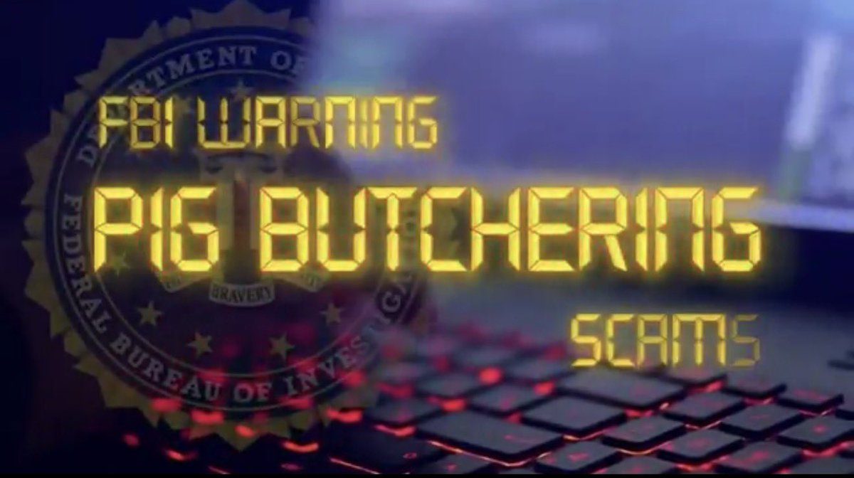 SMQKEDQG's tweet photo. The FBI has just released a video targeting “pig butchering scams,” which are the same schemes that have historically been associated with Tether.🙇‍♂️

Documented below.📝👇 https://t.co/aVIqFYFRBt