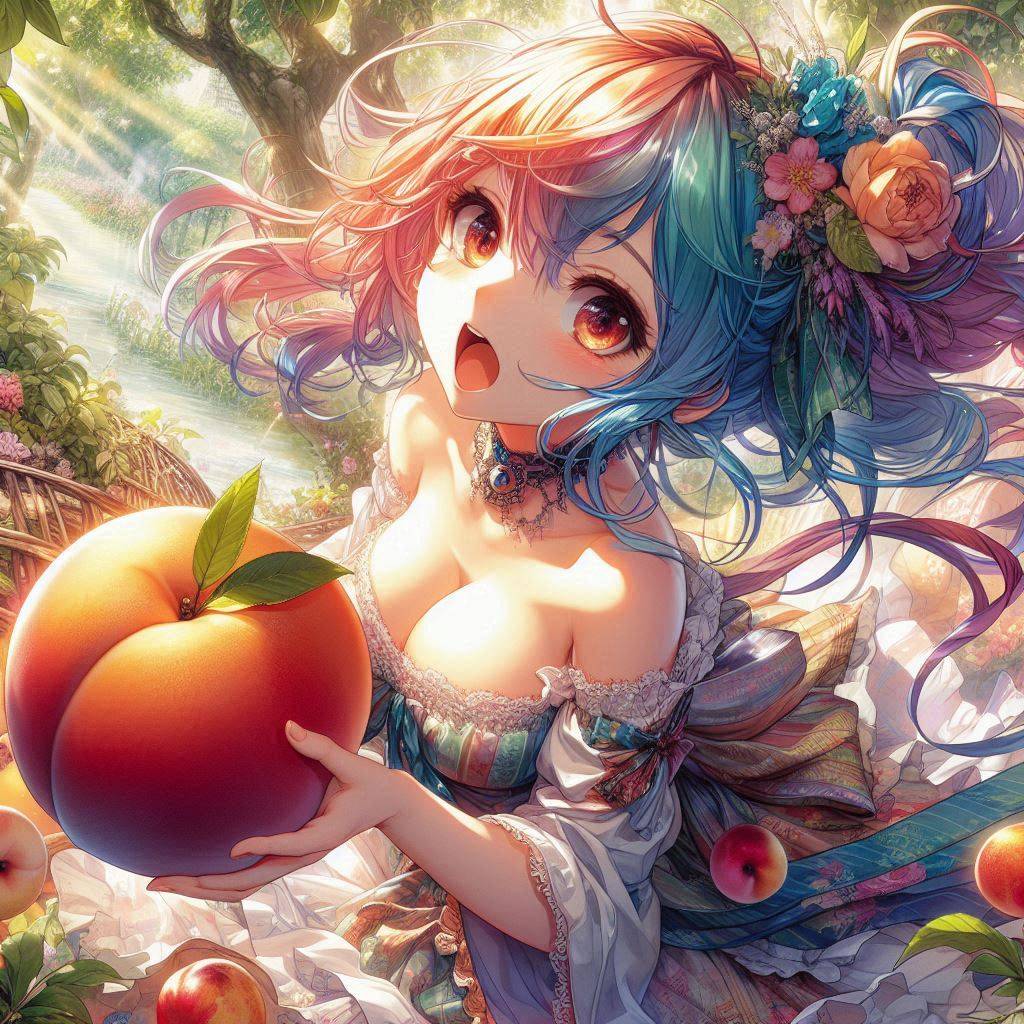 r_AI_mel's tweet photo. ✨🍑🍑🍑✨
#AIイラスト #AIart
(MAIImage2e / GPT4o / DALLE3) https://t.co/rgmRrc46RW