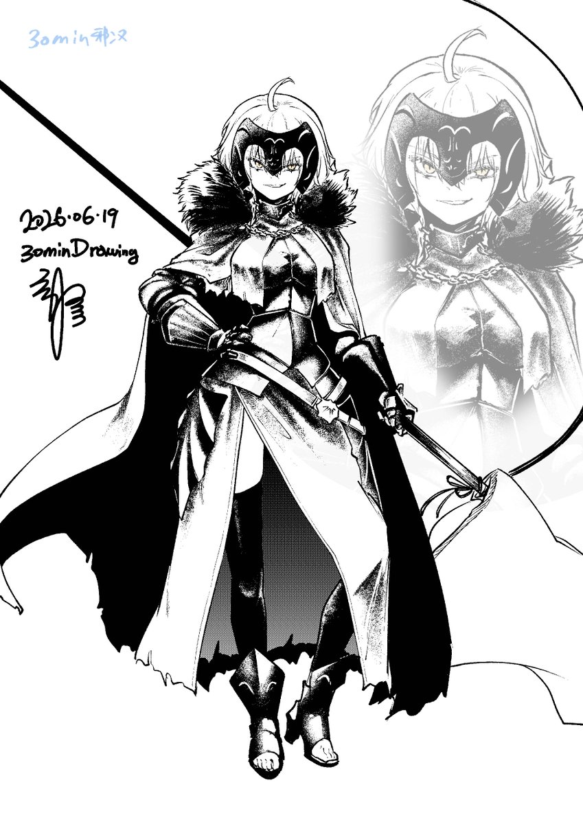 KErica039kaki's tweet photo. 30minお絵描き練習・56
よろい https://t.co/r25mNYHKyE