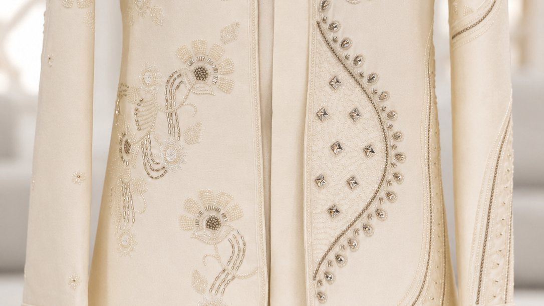 Studiodstatus's tweet photo. Ivory Embroidered Groom Jacket | Luxury Wedding Reception Outfit for Men
Buy Now Etsy Link
https://t.co/gLAbcsw1k3
#GroomOutfit #WeddingJacket #MensWeddingWear #Bandhgala #GroomStyle #WeddingFashion #LuxuryMenswear #ReceptionOutfit #IndianGroom #FootballDrama #WordlCup https://t.co/ZPuXNO82DH