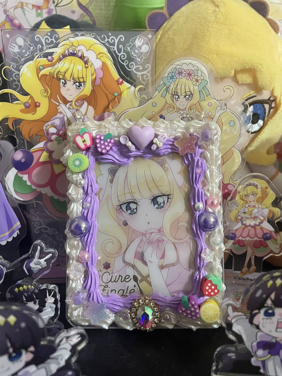 inufukusan's tweet photo. ついに、ついにミツトさん(@mitsuto_nui )のところで買ったフィナーレイメージカードケースにHRフィナーレが.......！ https://t.co/D0Rrl1QH1k