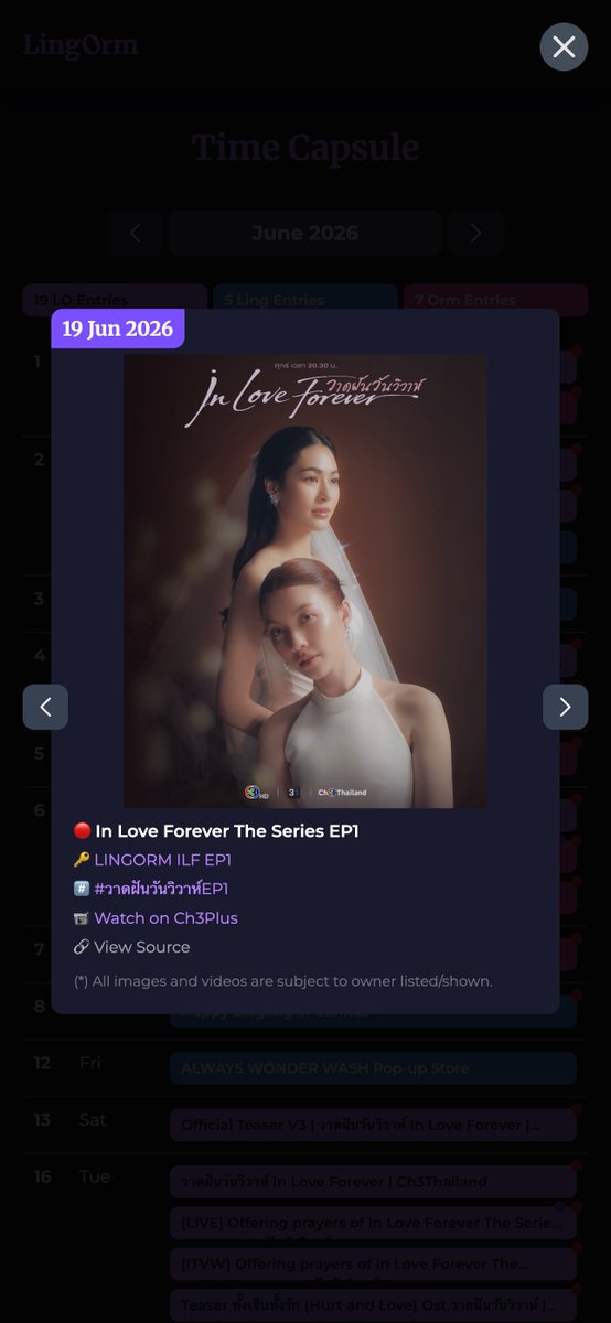 LingOrmSite's tweet photo. In Love Forever The Series with Eng Sub is Now Available on 3Plus include the Behind The Scenes (Premium Only)

EP1: https://t.co/aQf4XZl6vH
BTS: https://t.co/TtVPIDmgnK
For Netflix (SEA): https://t.co/NqI279kIU4

LINGORM ILF EP1
#วาดฝันวันวิวาห์EP1 https://t.co/Sdtk3pR6Xe