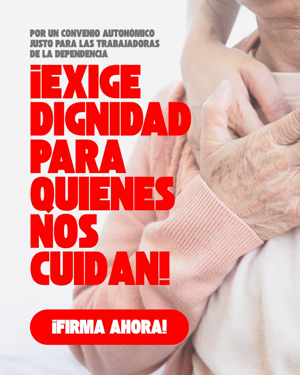 aragonpsoe's tweet photo. En #Aragón, miles de trabajadoras de la dependencia cuidan cada día de nuestros mayores en residencias y hogares, pero lo hacen bajo una precariedad insostenible.

¡Firma esta petición para exigir al Gobierno de PP y VOX un convenio autonómico justo! 👇
https://t.co/GLrNubET08 https://t.co/YuLrHFevmM