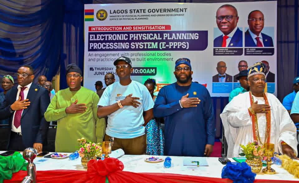 tnc24news's tweet photo. Lagos Dumps Manual Planning Permits, Launches Digital Approval System To End Delays, Boost Transparency
 https://t.co/V7rkWdhGrf https://t.co/YUsEzuR4UP