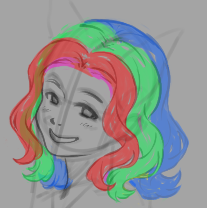 trini_ku's tweet photo. figuring out hair like is fun :> https://t.co/jmCNjvi5Ei