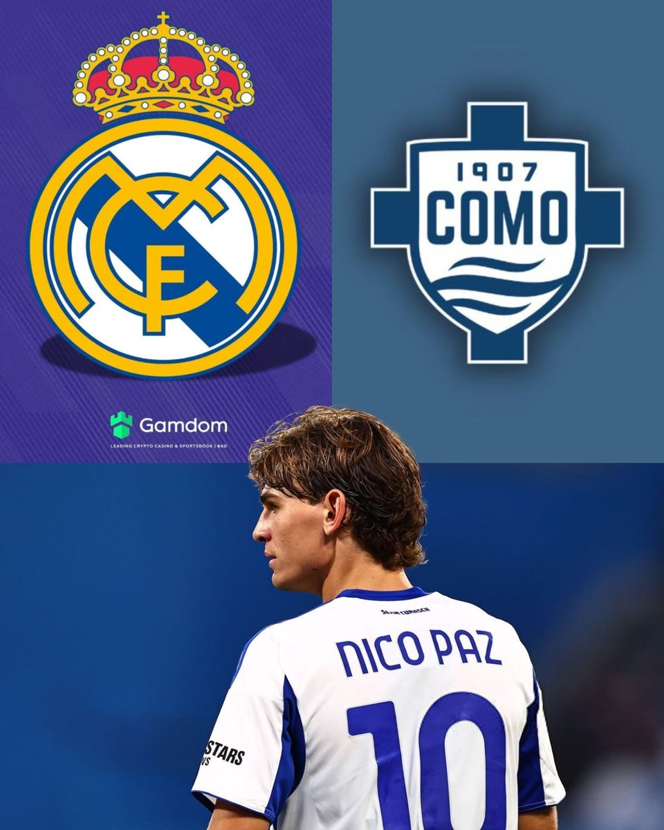 theMadridZone's tweet photo. 🚨 JUST IN: Real Madrid have decided to ACTIVATE Nico Paz’s buyback for €10m in the next 10 days, and if any club wants to sign him after that, including Como, the club have set the price at €60m. @CorSport 💰 https://t.co/hmbNSBCIV0