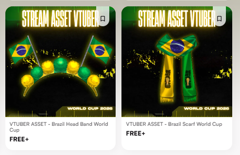 NoirEclipseWork's tweet photo. 🚨Free Brazilian asset turns your stream into pure Carnival!!
These stream assets bring pure carnival energy 🕺💃
Super easy to drop in and instantly levels up any setup.
Link in bio to check the full pack🇧🇷
#FreeStreamAssets #BrazilianVibes #WorldCup2026 #VTuber https://t.co/8MFszkKfK6