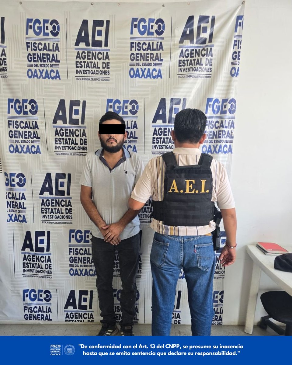 Independient_Tv's tweet photo. La @FISCALIA_GobOax ejecuta orden de aprehensión contra mecánico fraude; llevaron vehículo a reparar y no lo devolvió desde 2020 https://t.co/k6wEXM2UWb