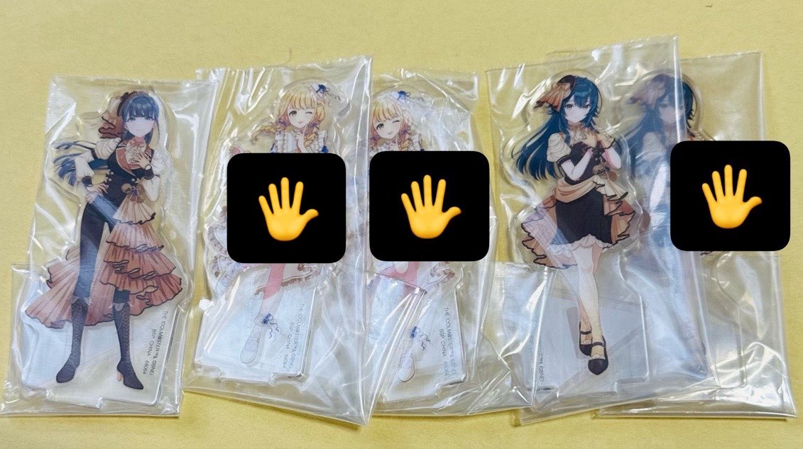 gkms_sumika_p's tweet photo. 学マス　学園アイドルマスター　一番くじ
譲　F賞星南
　　G賞手毬　燕
求　定価
郵送のみ　送料こちら持ち https://t.co/fjxOxFmbpY