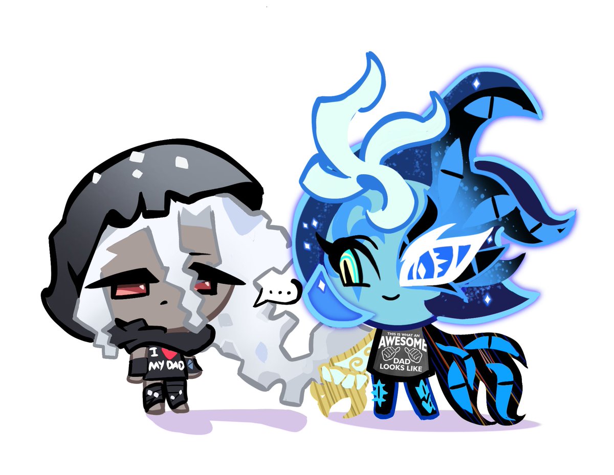 b2cket's tweet photo. they are so father daughter to me

#shadowmilkcookie #ashsaltcookie #cookierunkingdom https://t.co/fCfLH9FYtj