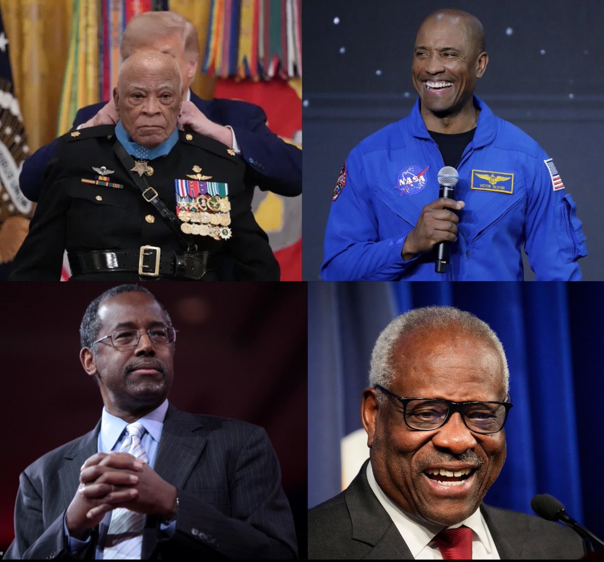 Badhombre's tweet photo. So many examples of Black male excellence, all alive today, and they choose to prop up a dead career criminal fentanyl junkie and a guy who’s in jail for stabbing someone to death. https://t.co/vl4XDCw5lk