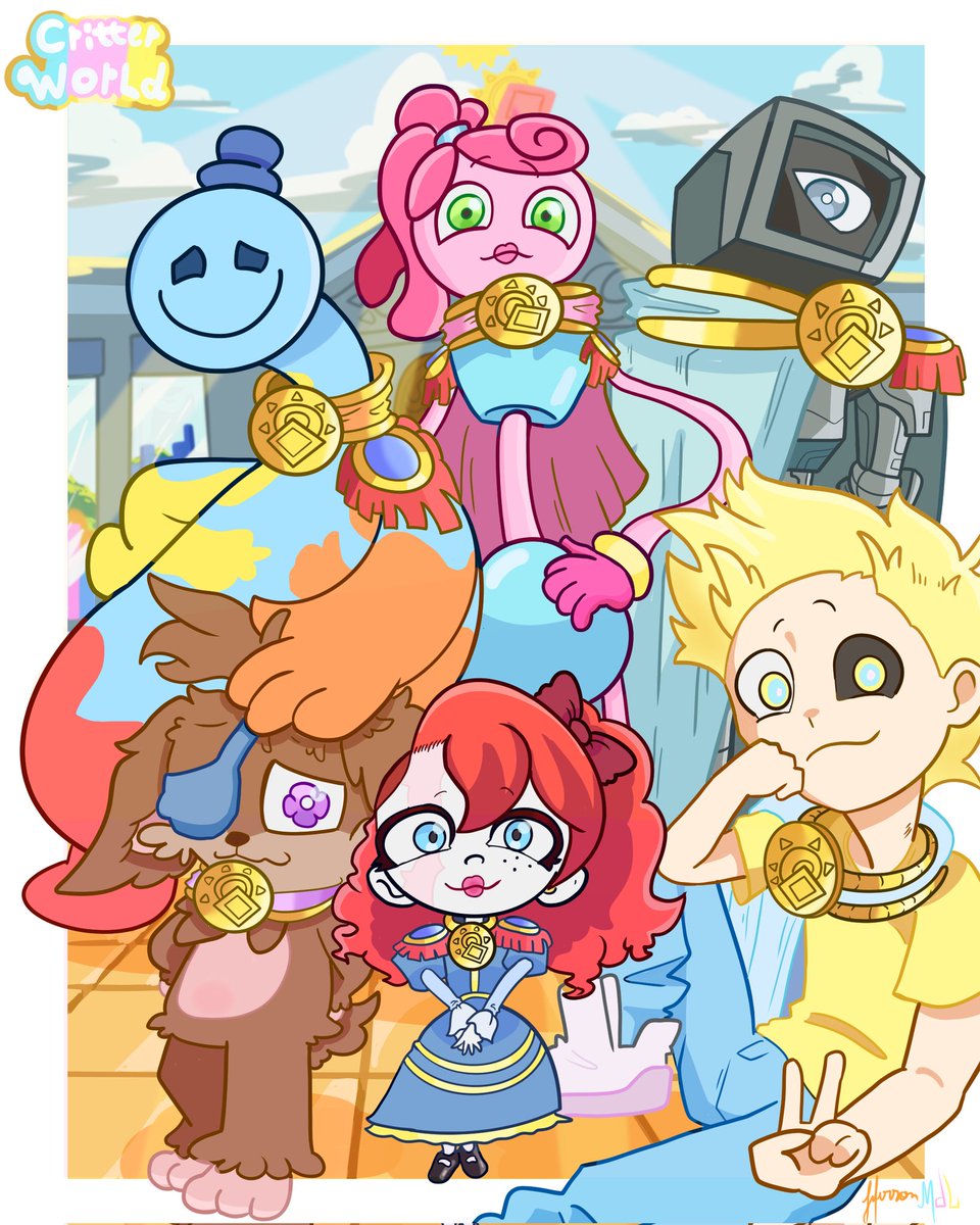 JefersonMDL's tweet photo. 💛 jeferson: In CrittersWorld there is the "Council of Friendship"... The six councils take care of the Critters' kingdom, keeping everything in harmony and safety. 🌈🏛️

💡 What advice do you like best, and... Which Critter do you think would make a great advisor? 😄 https://t.co/IcaGRlqM2J