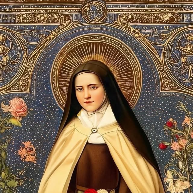 SainteLisieux's tweet photo. Le Christ est mon Amour, il est toute ma vie. #Thérèse🌹 #Lisieux https://t.co/lpclJpVQMD