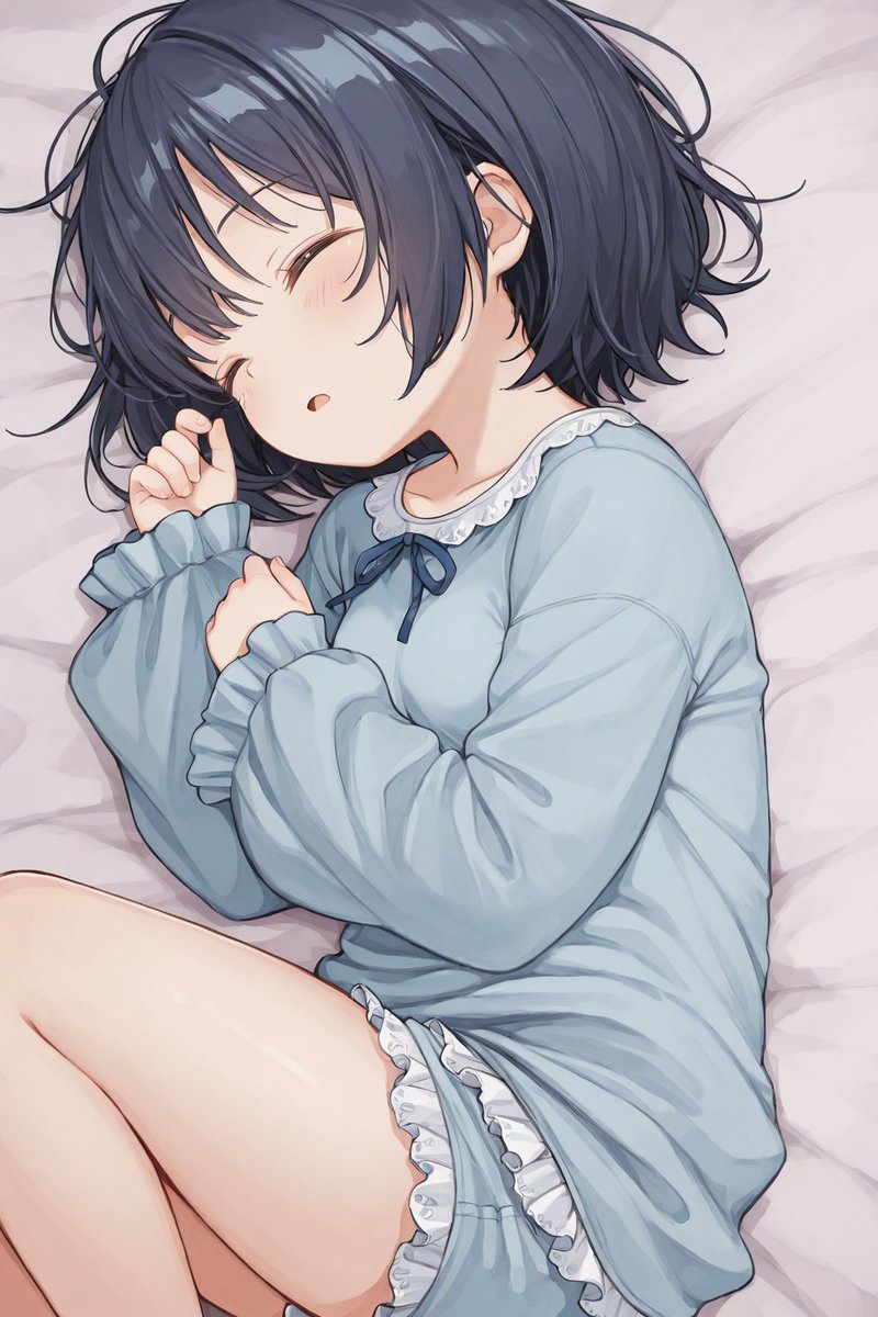 nemu です。 横になったらいつの間にか寝てて今起きたぁ🫧