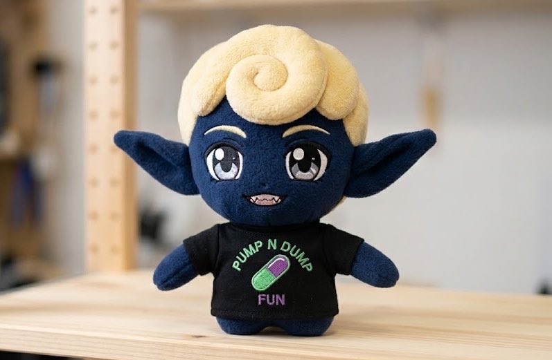 SolanaSprotos's tweet photo. Sprotos plushie increases happiness by 42069% https://t.co/JufzNbFLV3