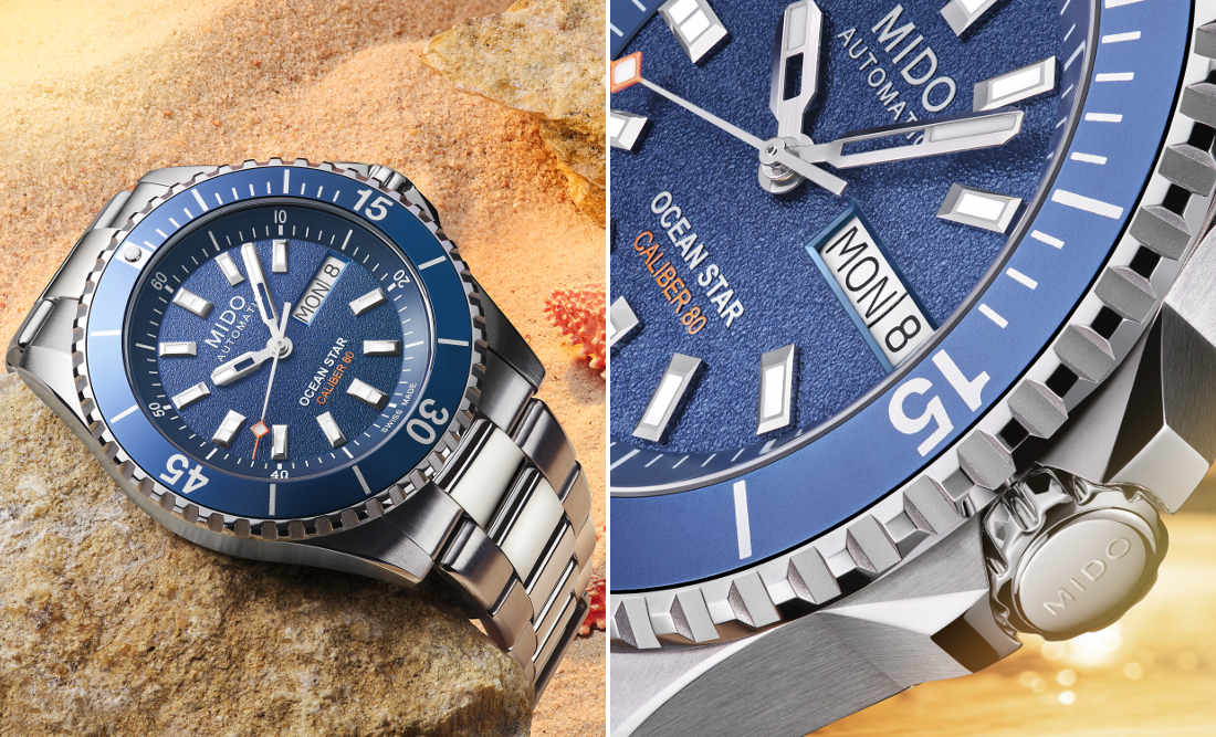 MrStateless's tweet photo. Mido refreshes the Ocean Star 200 with a sharper 41mm case, textured dial, improved legibility, and the proven Calibre 80 automatic movement.
Read the full article at https://t.co/XlKiBYZOaD.
#Mido #OceanStar200 #DiveWatch #SwissMade #WatchFam https://t.co/QYqOol5fHS