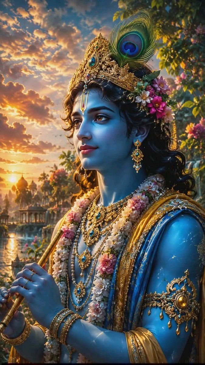 AnjuJha05's tweet photo. श्रीकृष्ण केवल एक मार्गदर्शक या ईश्वर नहीं, बल्कि एक ऐसे दयालु स्वामी हैं जो अपने भक्तों की पुकार सुनकर उनके सभी कष्टों का नाश करते हैं ! https://t.co/b1QQAzSUsU