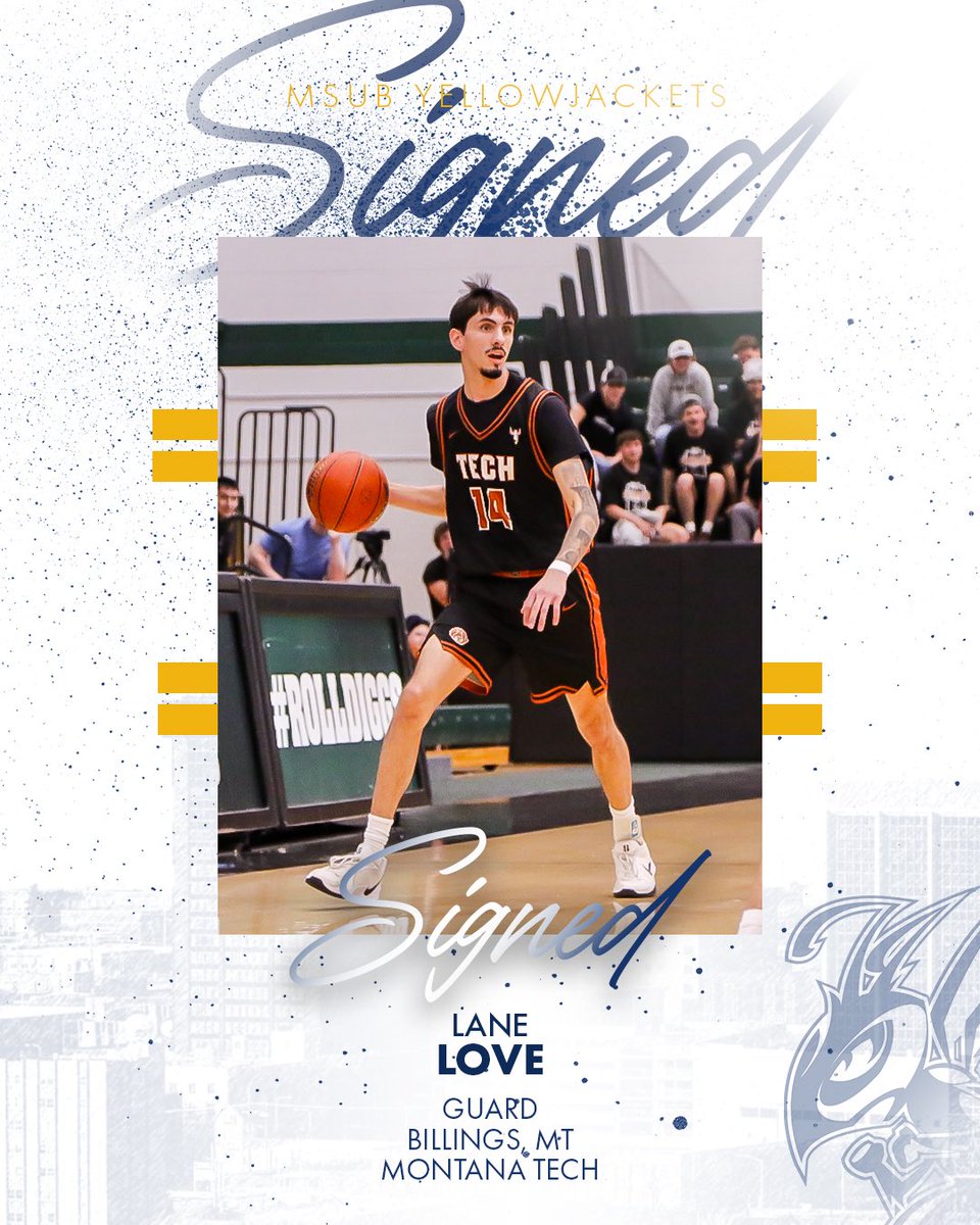 MSUBMBB's tweet photo. Signed✍️

Congratulations Lane, welcome to the Yellowjacket family!

#MSUBSPORTS | #MSUBMBB | #UBUNTU https://t.co/PBo6xnFhHY