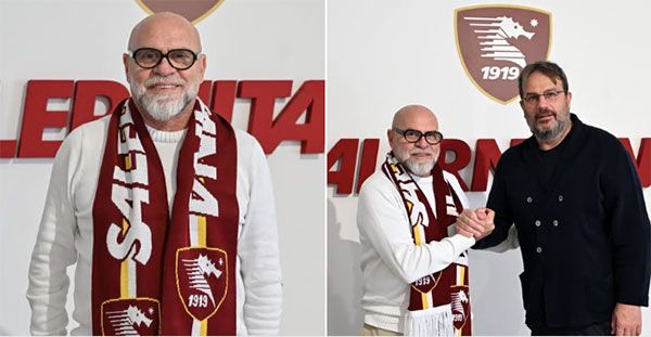 salernonotizie's tweet photo. Salernitana, ufficiale la continuità: Cosmi rinnova fino al 2027, Faggiano fino al 2028 https://t.co/MOJzjmpaoN https://t.co/JCvP9ESSRk