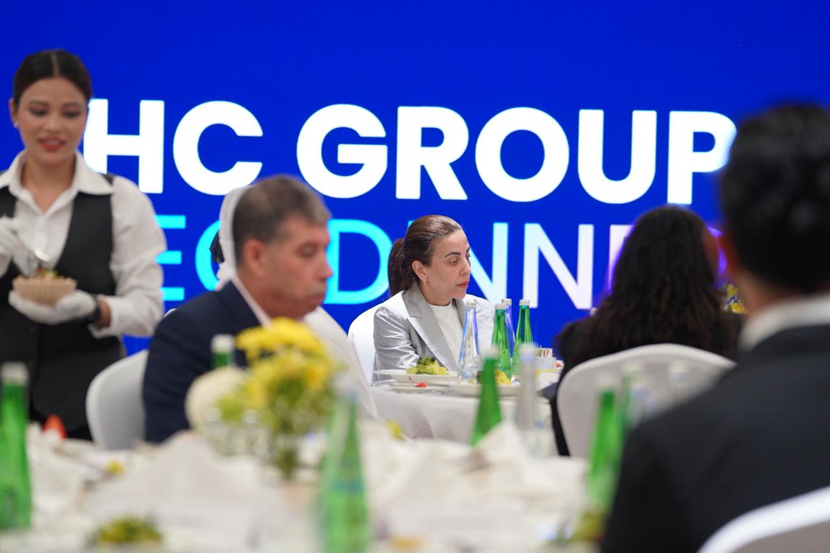 ihc__official's tweet photo. Yesterday, IHC hosted its Group CEO Dinner, bringing together leaders from across our portfolio companies for discussions on collaboration, innovation, and the growing impact of AI across industries.

IHC CEO Syed Basar Shueb shared perspectives on leveraging AI as a strategic tool while reinforcing the importance of collaboration in navigating an increasingly dynamic business landscape.

The evening offered an opportunity to exchange insights, strengthen connections across the IHC ecosystem, and explore how technology and collaboration can support long term growth and value creation.

More about IHC here: https://t.co/Ima30KTgKS

#IHC #DynamicValueNetworks