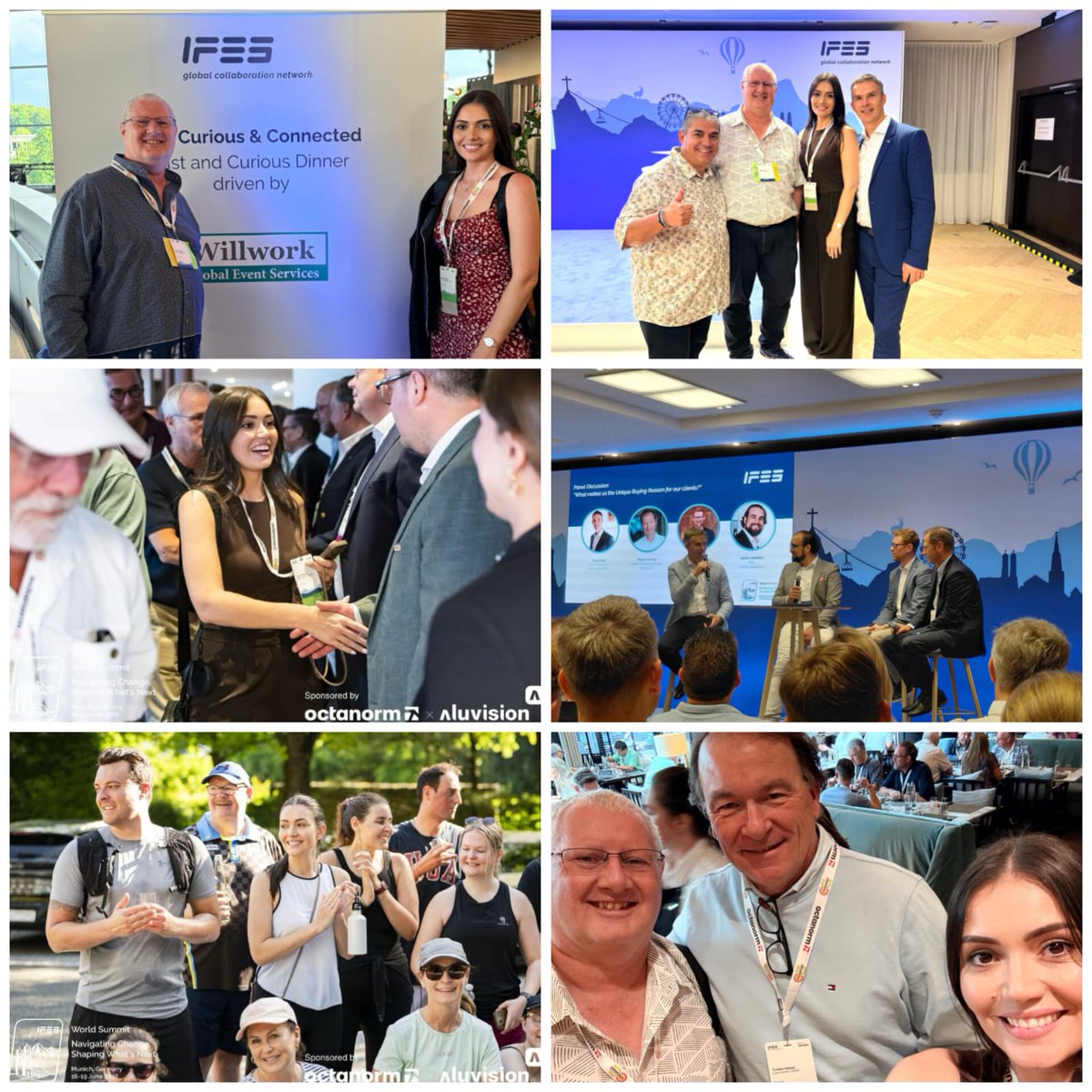 ScanDisplay's tweet photo. Scan Display’s Director of Business Development, Alastair Stead, and Senior Interior Designer, Sylvia Ribeiro, attended the @IFESGlobal  2026 World Summit in Munich, Germany this week. It was a great opportunity for our team to reconnect with colleagues from around the world. https://t.co/UU7fIwbiCa