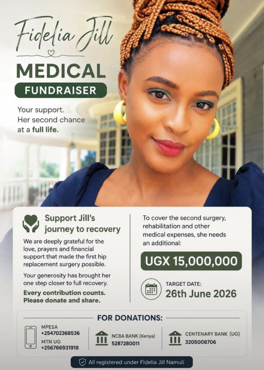 DjAludah's tweet photo. When we come together, hope becomes stronger.

Your support, Jill’s second chance at full life. https://t.co/p4fC3ZLN2E