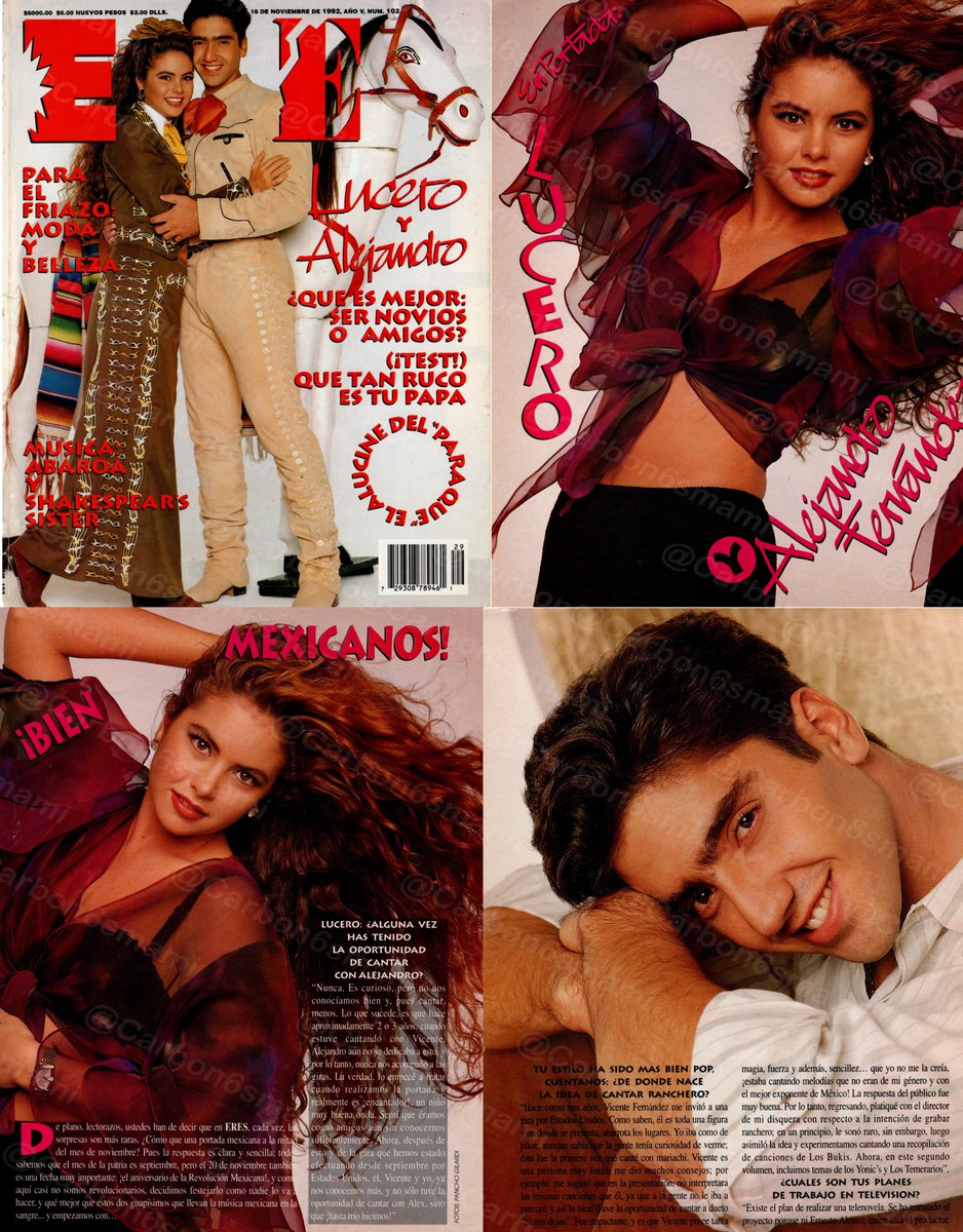 Carbon6smami's tweet photo. #FlashbackFriday Él ayer y él hoy!  Ahora más hermosos.. #Lucero #AlejandroFernández https://t.co/fIhEZ4j8Uf
