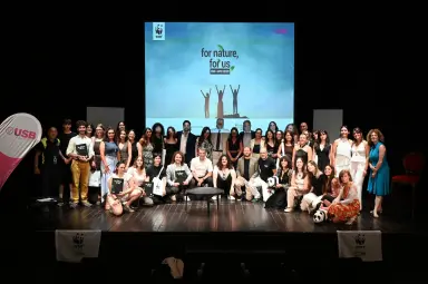 WWFitalia's tweet photo. Grande successo oggi per l'evento di chiusura a Napoli della quinta edizione di "For Nature, For Us", il nostro #progetto rivolto alle nuove generazioni realizzato insieme a Universal Site Business SpA
https://t.co/ofZtGvFRmo https://t.co/fgEaOT0OJ7