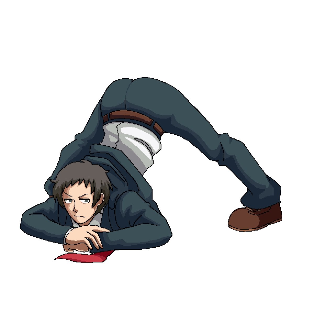 SigmaGooner's tweet photo. My favorite adachi sprites from p4au https://t.co/hOPdt6tyNv