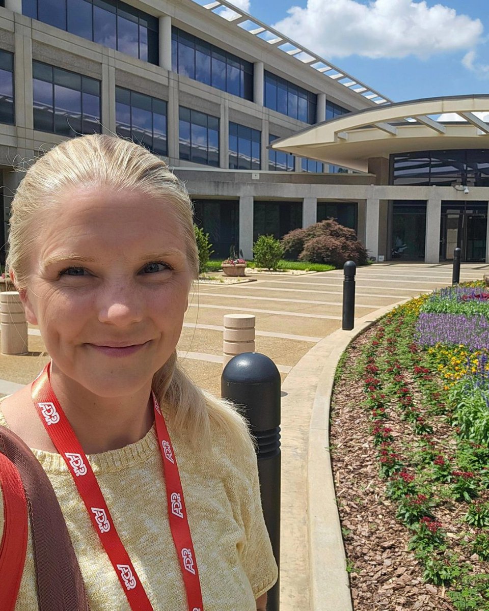 UDCUPDATES's tweet photo. Today's #DayWithUniversal spotlight is Megan, our HR Manager, who recently traveled to Alpharetta, GA for ADP training focused on payroll optimization and new AI tools. We're proud to invest in continued learning that helps us better support our employees! #HR #ContinuousLearning https://t.co/fmBiQf61Df