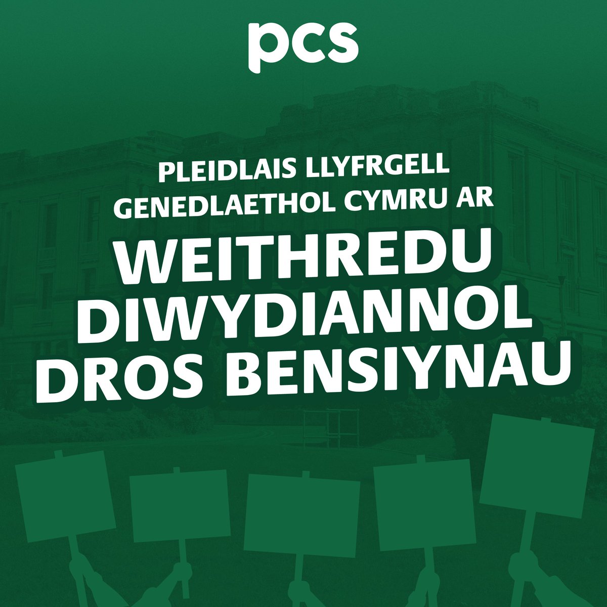 pcs_union's tweet photo. #PCS members at the @NLWales are balloting for potential strike action over detrimental changes to their pension scheme, including increased employee contributions, a later retirement date and lower employer contributions.
The ballot opened on 15 June and closes on 9 July.
https://t.co/zJ4MrxmMBh