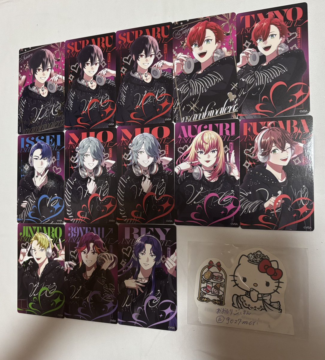 go27mori's tweet photo. 【交換】VS AMBIVALENZ ビバレン ビバセカ リスパ ハードカード カード 特典 フライヤー

【譲】画像のもの

【求】レオン　アカシ
R⇆R 1st⇆2nd可

郵送希望
検索からでもお気軽にお声掛けください◎ https://t.co/AeqrCKHUmh