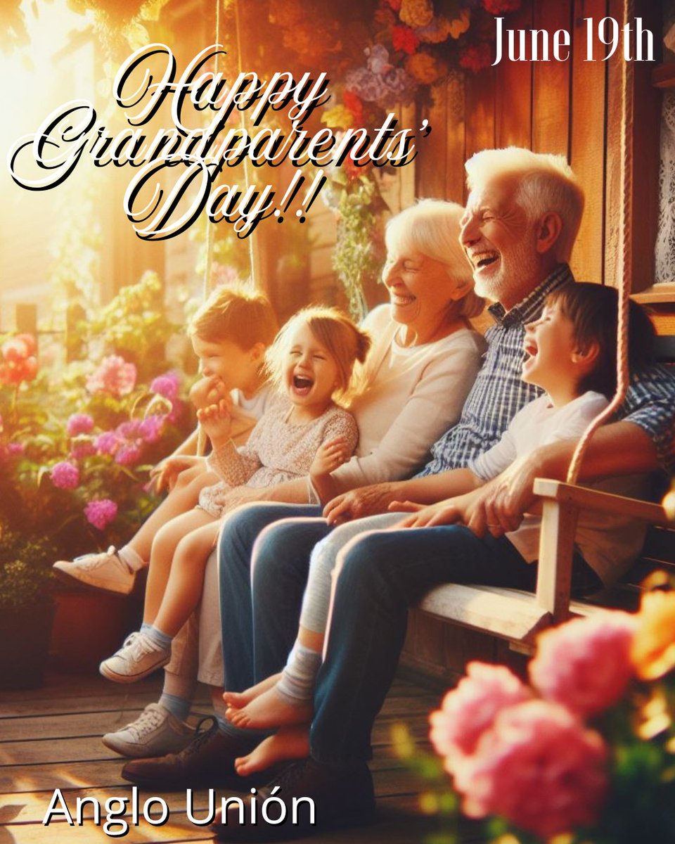 AngloUnion's tweet photo. Happy Grandparents' Day!!
#anglounion #grandparents #grandparentsday #celebrations https://t.co/aYF5uZpIds