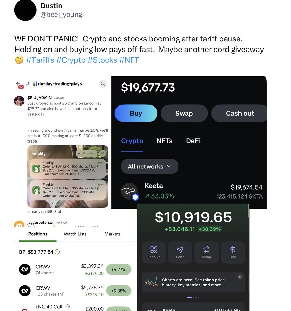 Dustin tweet media