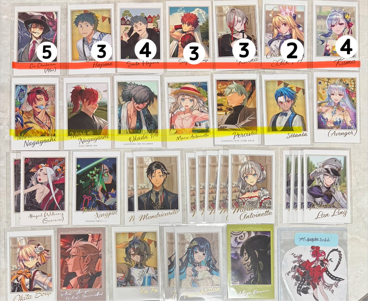 ageha_torihiki's tweet photo. 【交換 譲渡】FGO OVER THE SAME SKY  新聞 缶バッジ ポトレ　ステッカー

【譲】画像3〜6

【求】定価＋送料or画像1

・横浜手渡し、郵送
画像2に詳細を記載しておりますのでご確認の上お声掛けいただけますと幸いです🙇‍♀️ https://t.co/SQh2I8e3EX