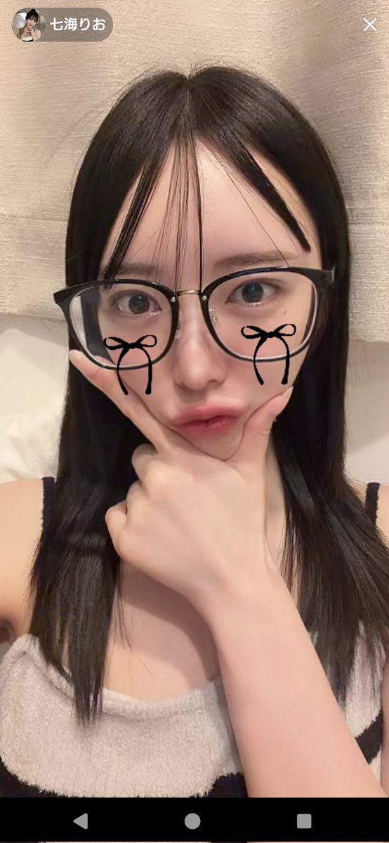 chocolate_macho's tweet photo. ななみん配信ありがとう！！🥹
10時間半の長時間練習の後で疲れてる中配信してくれてありがとうだよ🥺
フォトブックイベントの日お休みだから行くよ！ライブも楽しみ🥰
早くななみんに会いたいな🥰
 #七海りお  #なな民 https://t.co/k2OCi2gyG1