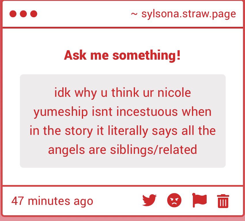 sylvan 𓏲𑁘 nicole tweet media