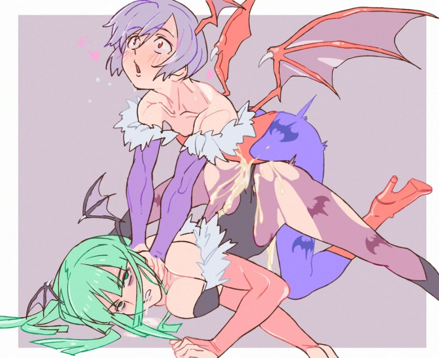 ScottishSuccubi's tweet photo. "Sometimes we're all alone and when we have nobody to play with, we play with each other. Security camera captured me mid-jizz deep into Morrigan's ass." https://t.co/mqk1uTqwj3