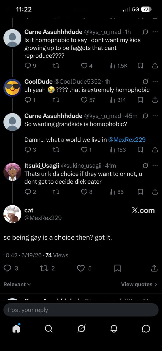 Logical_1diot's tweet photo. @TheColoredOne_ @MexRex229 @sukino_usagii @kys_r_u_mad @CoolDude5352 @c4tra_j1nx @Jeffthegoat46 Missed it (Top Comment) 

Also (fwiw) a kid can’t choose whether they want to be born or not. If that’s the argument you’re trying to make…then it’s really retarded. https://t.co/wYiE2iZoMk