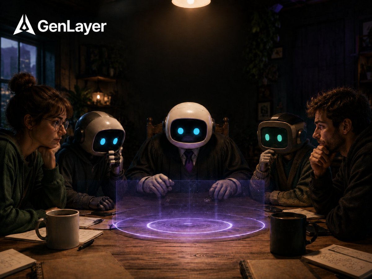 2mrpc's tweet photo. 🤖 You can think of smart contracts like a simple automated payment system.
If the rule is clear, there’s no problem: the condition is met, the payment goes through, and the record is written on chain.

But in a world where AI agents are doing the work, things won’t always be that clear.

🧑‍💻 Did an agent actually complete the job?
🛡️ Did an insurance claim really meet the conditions?
🎯 Did a bounty submission reach the expected quality?

Sometimes, making a decision requires not just code, but evidence and judgment too.

⚖️ That’s where @GenLayer comes in.
Validators using different AI models look at the same situation and try to reach a shared decision on subjective questions that code alone can’t settle.

That’s why I see GenLayer not as “a faster chain,” but as an on chain decision layer for AI agents, DAOs, marketplaces, insurance, bounty programs, and grant workflows.

So where do you think a system like this finds its first serious use case?

🤖 Work between AI agents
🛡️ Insurance claims
🎯 Bounty and grant processes

I’d like to read different takes on this, because it feels like this technology will make the most sense through real world use cases.