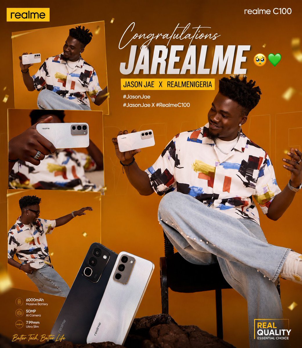 _AmazingXGrace_'s tweet photo. I love how Jason Jae made everyone start talking about RealmeNigeria both lovers and haters.   INFLUENTIAL JASON JAE 🤭

JAREALME my expensive ship to the world 🤭

JASON JAE X REALMENIGERIA
#JasonJae https://t.co/wcU0NZn3aQ
