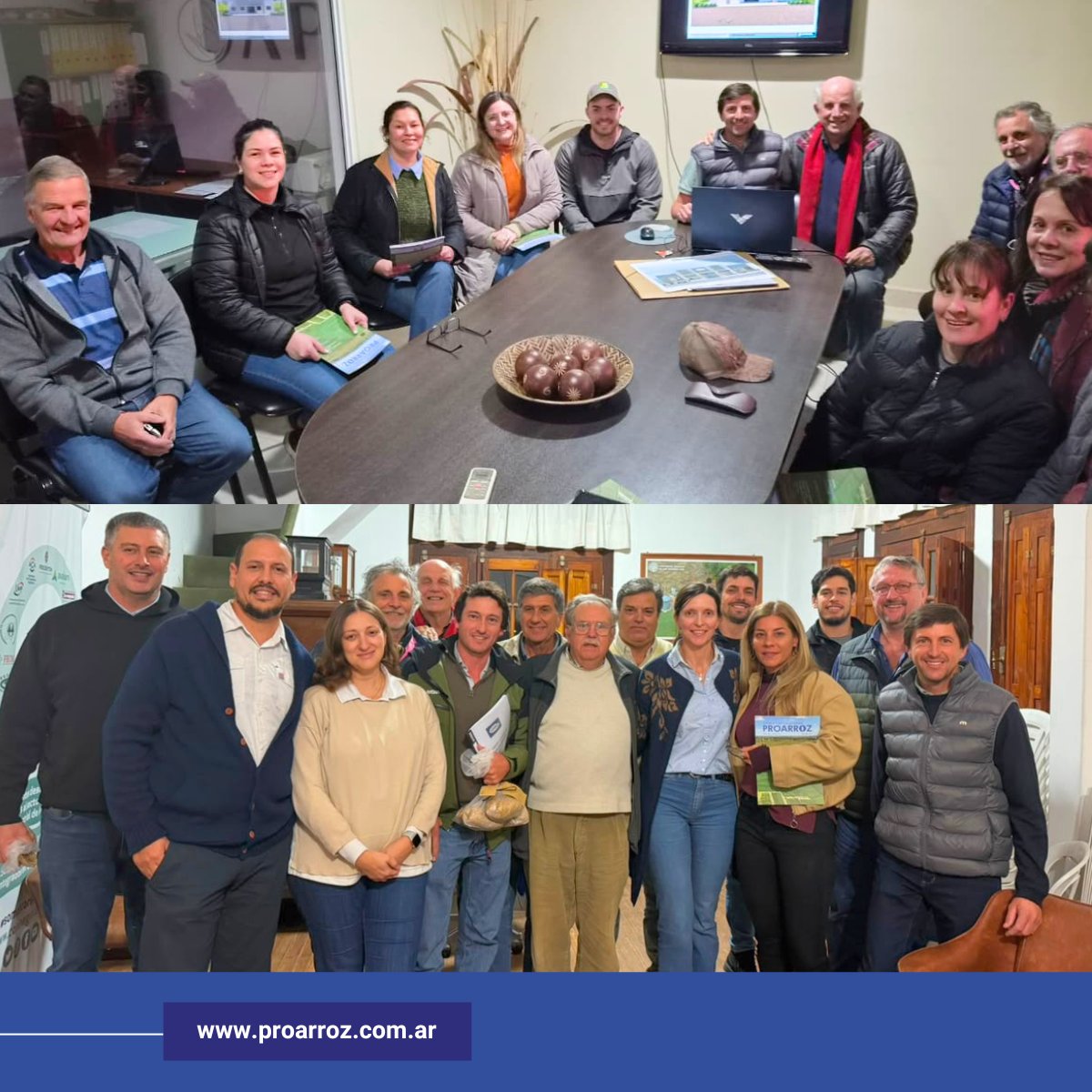 Fund_Proarroz's tweet photo. 🌾También tuvimos una nueva reunión de Directorio. Tratamos el proyecto para el parque temático y la disponibilidad de semillas Karandú e Ivaté para esta campaña.  

🌾Reafirmamos nuestro compromiso con la articulación público-privada para seguir impulsando la cadena arrocera. https://t.co/GoIihU73Ml